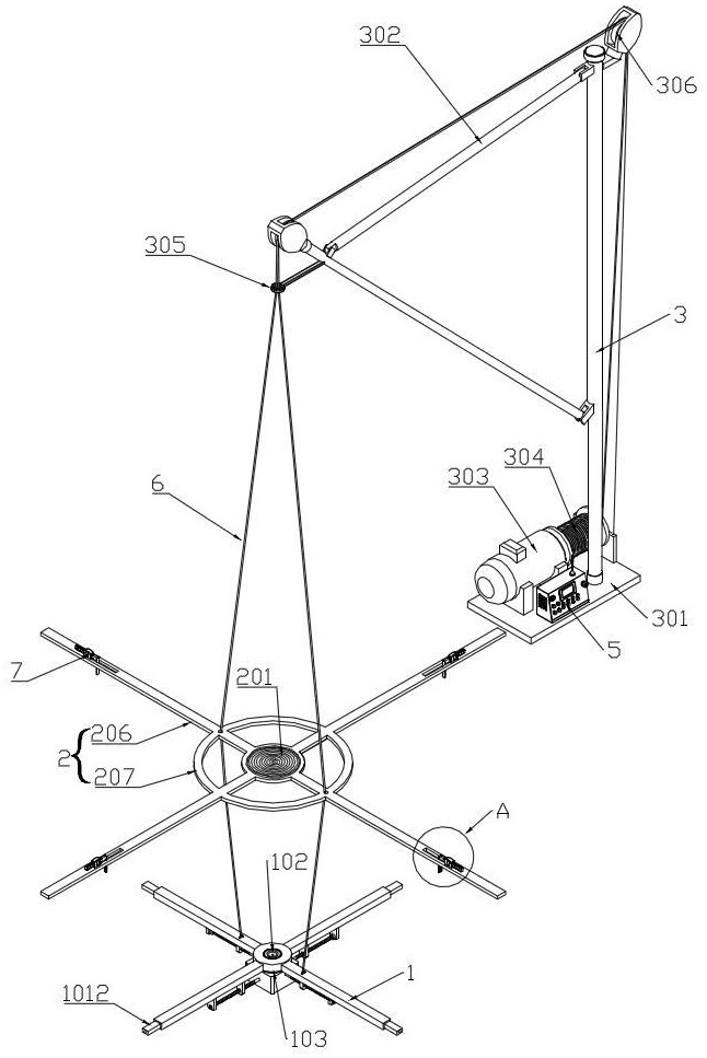 电网小型基建基坑垂直度检测装置的制作方法