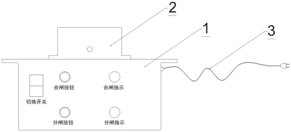 外置便携式真空接触器测试仪的制作方法