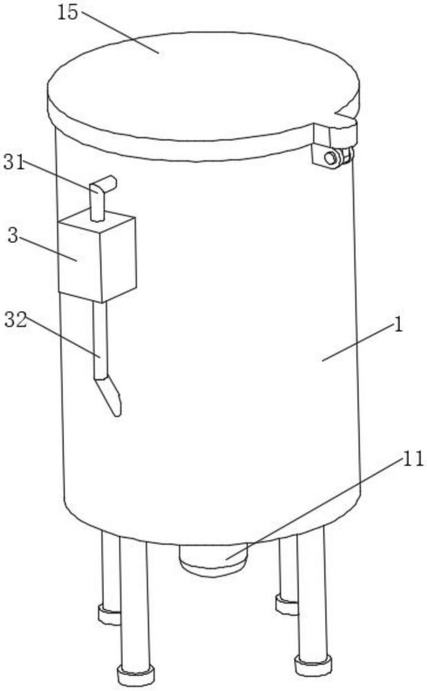 一种建筑涂料加工用原料混合装置