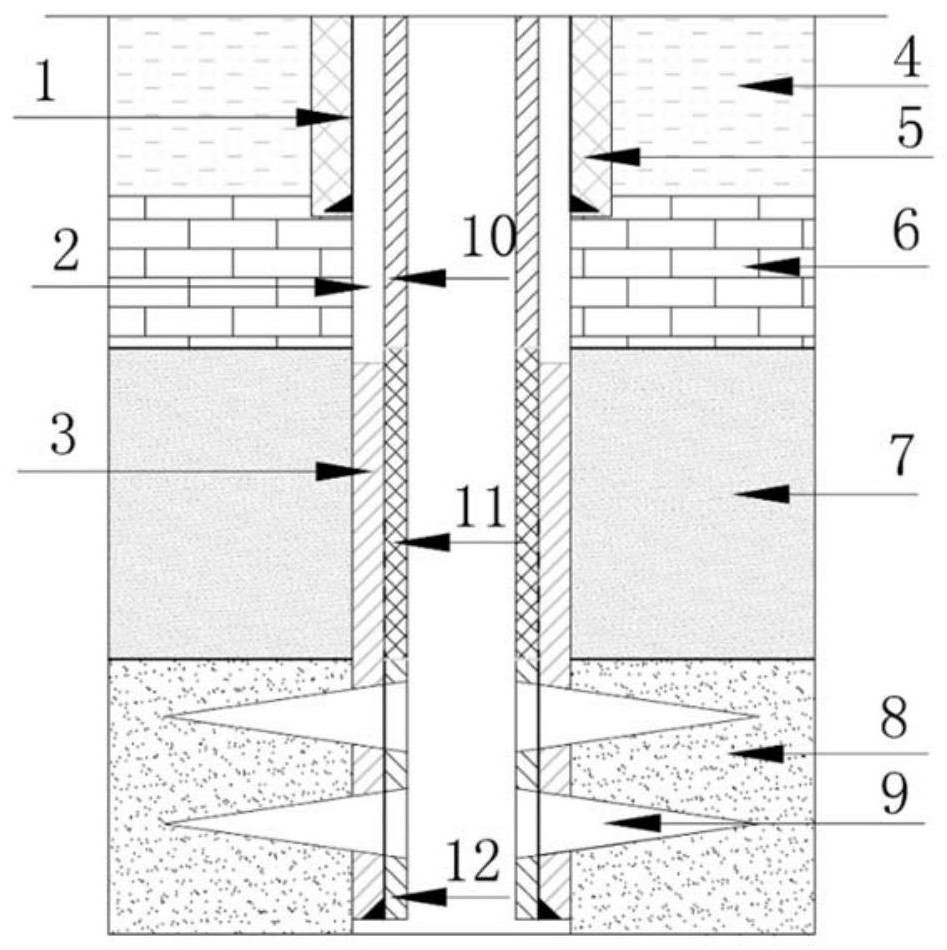 一種煤礦重疊區(qū)天然氣棄置井永久性封堵結(jié)構(gòu)及方法與流程