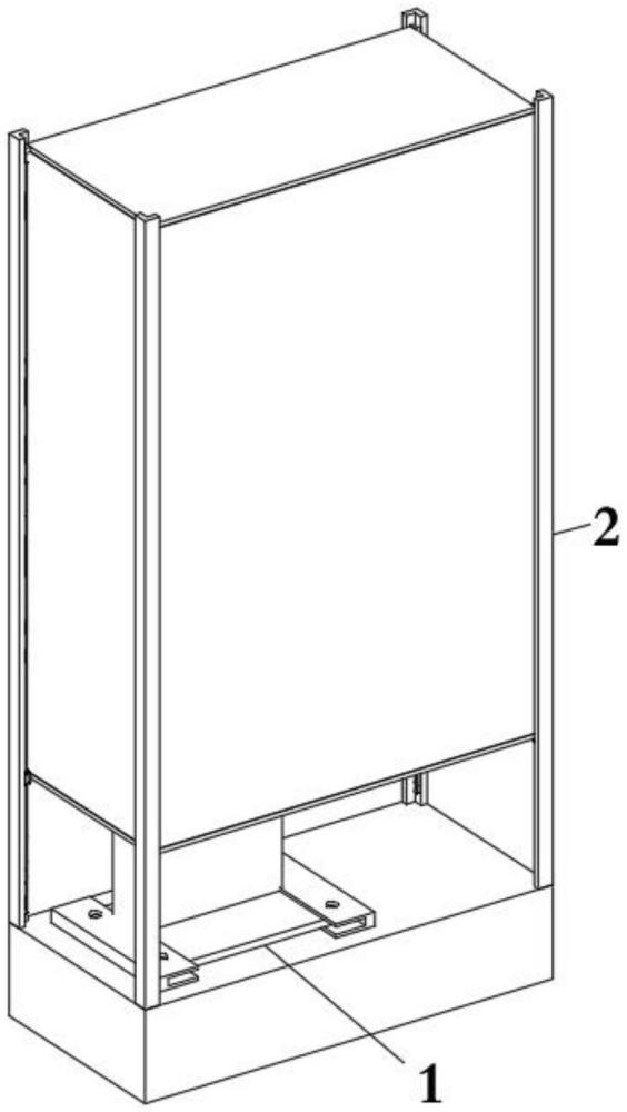 一种室外充电桩用安装结构的制作方法