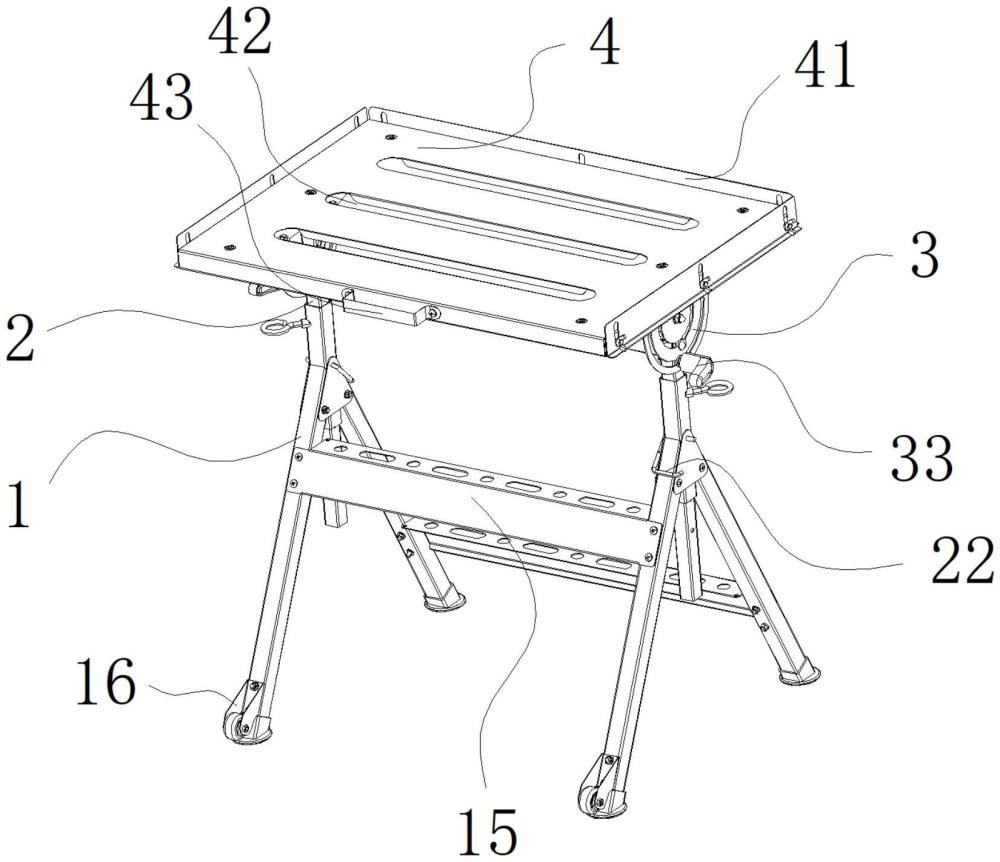 一種多角度調(diào)節(jié)焊接工作臺(tái)的制作方法