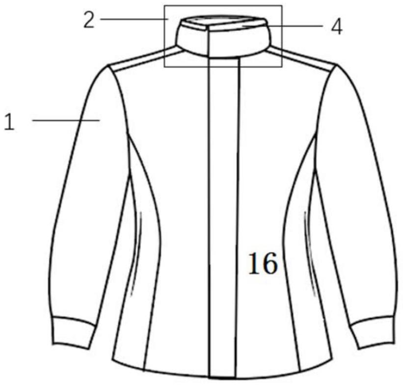 一种具有支撑结构与自发热复合模块的服装