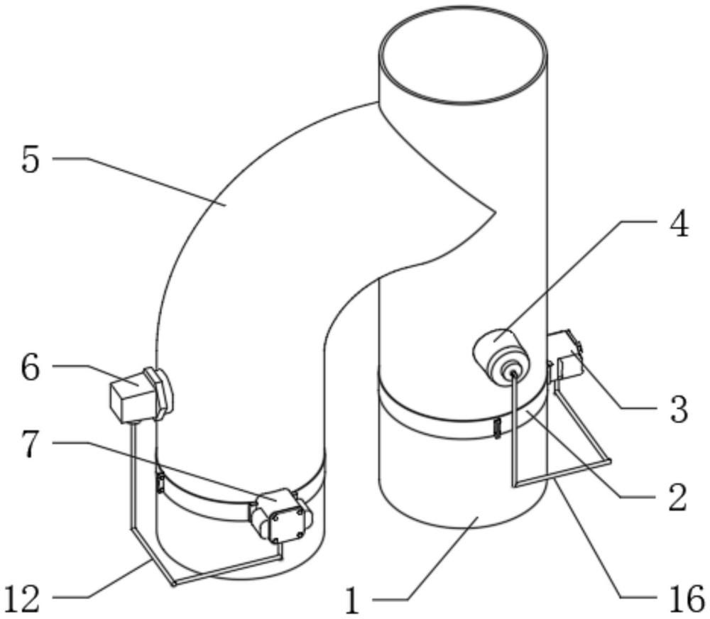 一种钢厂煤气储水罐排水器液位检测装置的制作方法