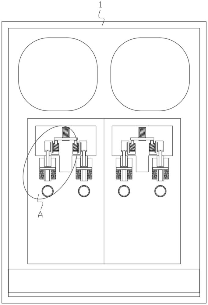 低压进线计量柜柜体结构的制作方法