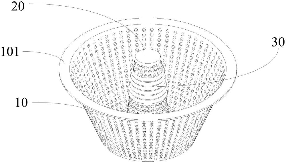 一种厨房水池过滤网塞的制作方法