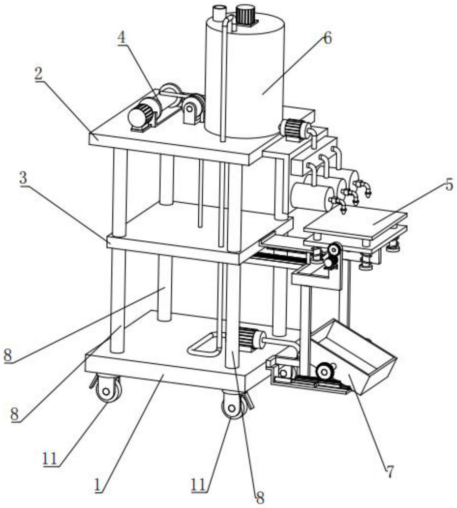 一种基于BIM系统的自升降智能建造平台用自动抹灰机的制作方法