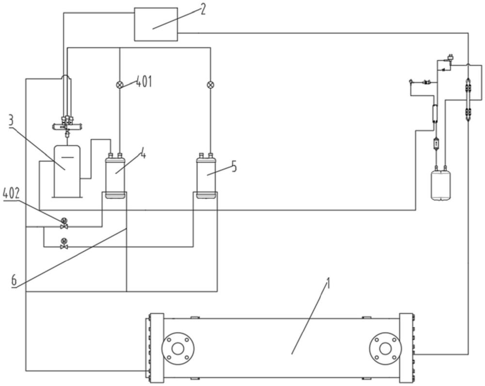 一种降低气液分离器内积液的热工装置的制作方法