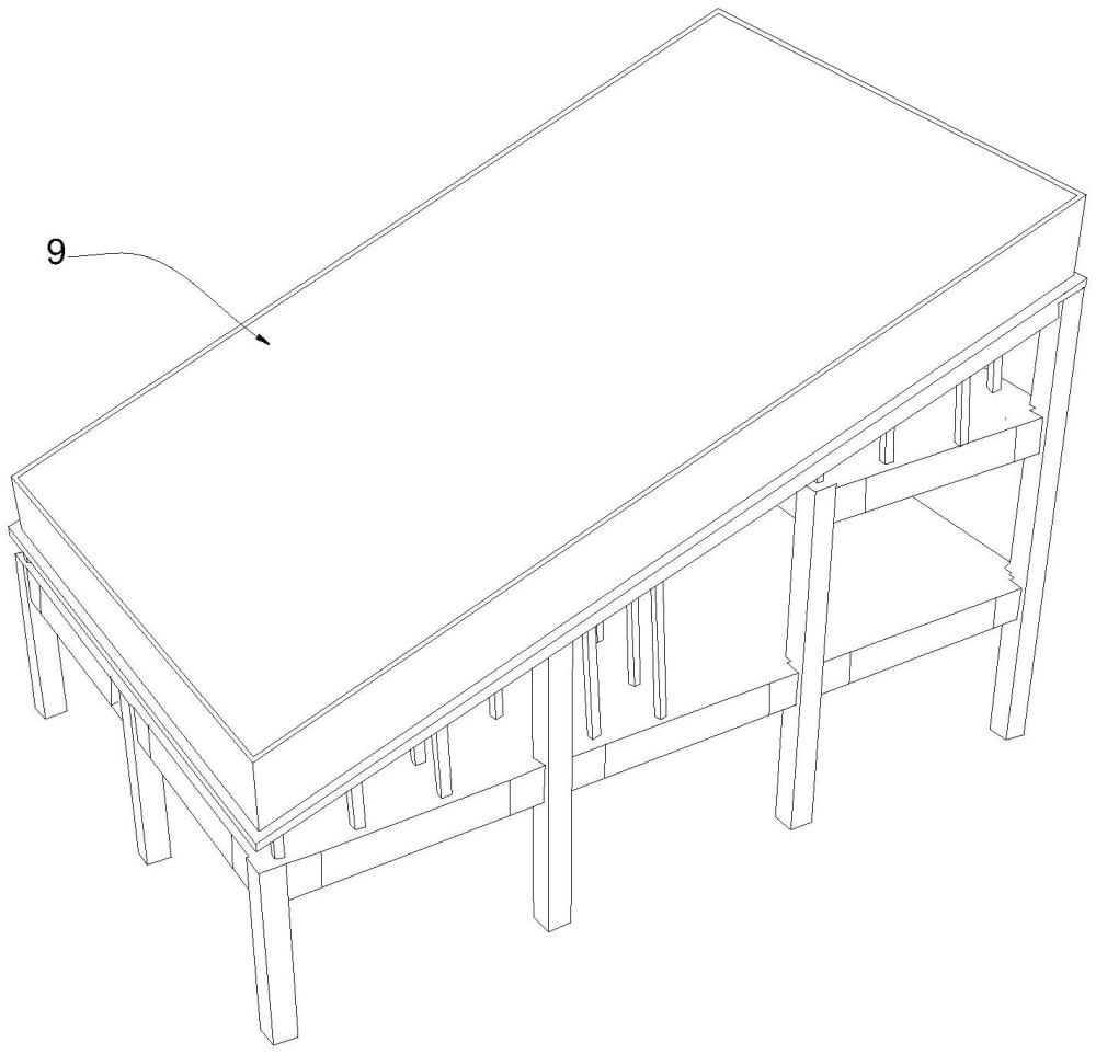 一种人工山形建筑的制作方法