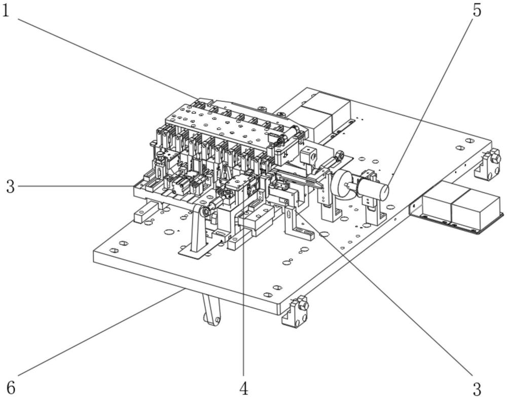 电容产品进料成型机构的制作方法