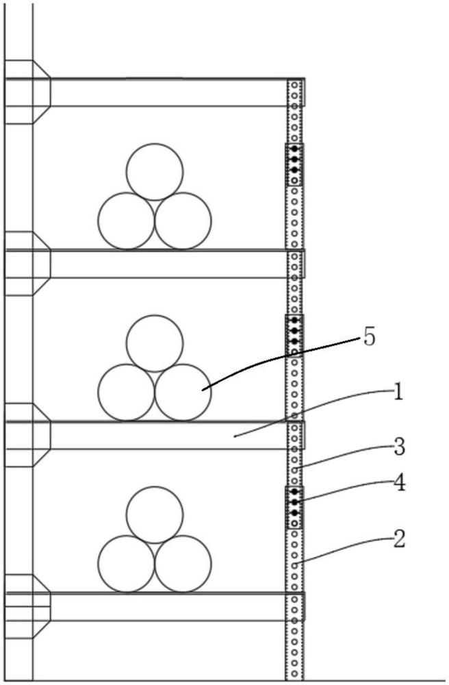 一种隧道内电缆线路支撑架的制作方法