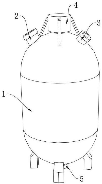 一种扩散涂料原料混合配料装置的制作方法