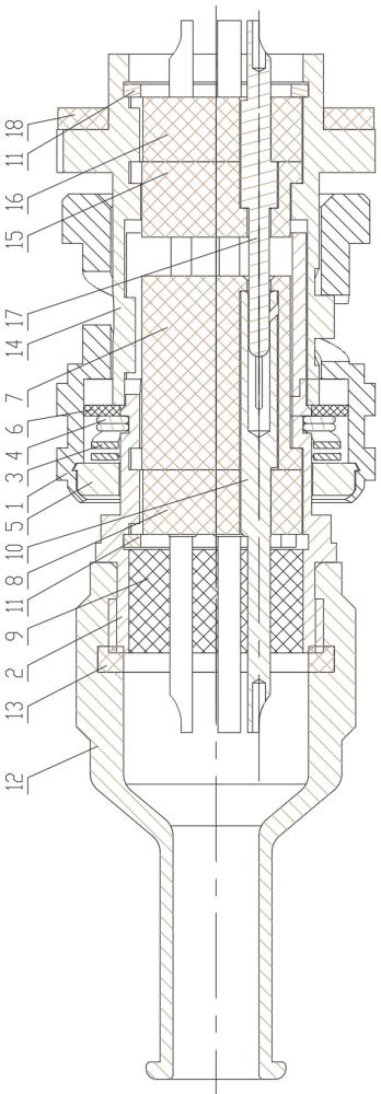 一种小圆形卡口电连接器的制作方法