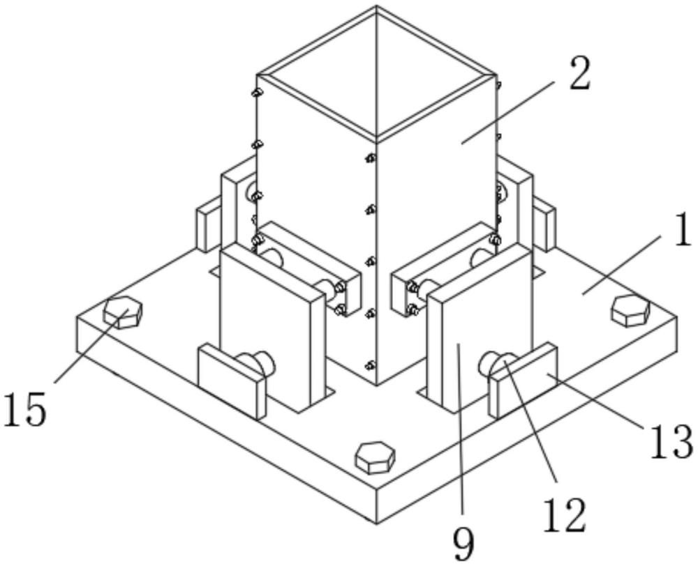 一种建筑浇筑围柱限位装置的制作方法