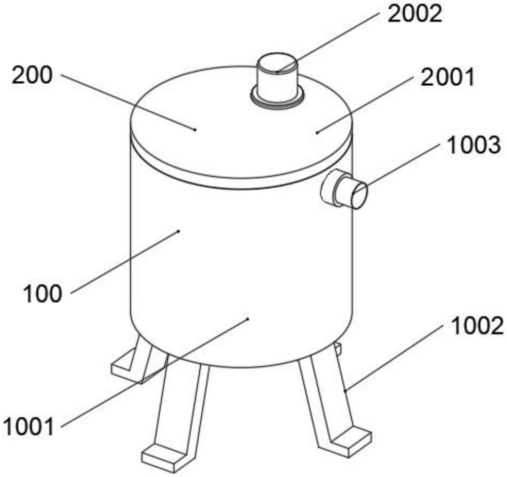 一种用于液体物料混合反应的混合釜罐的制作方法