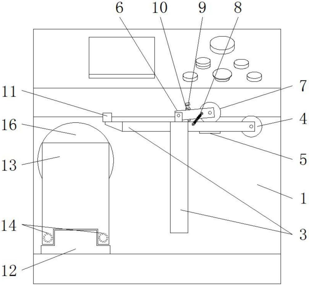 一种3D线材中转暂存绕卷装置的制作方法