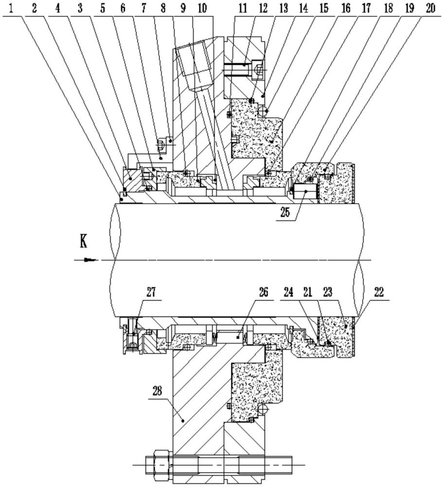 一種非金屬泵用機械密封結(jié)構(gòu)的制作方法