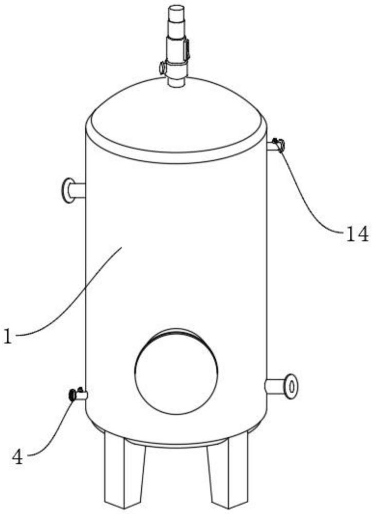 一种二氧化碳废气回收缓冲罐的制作方法