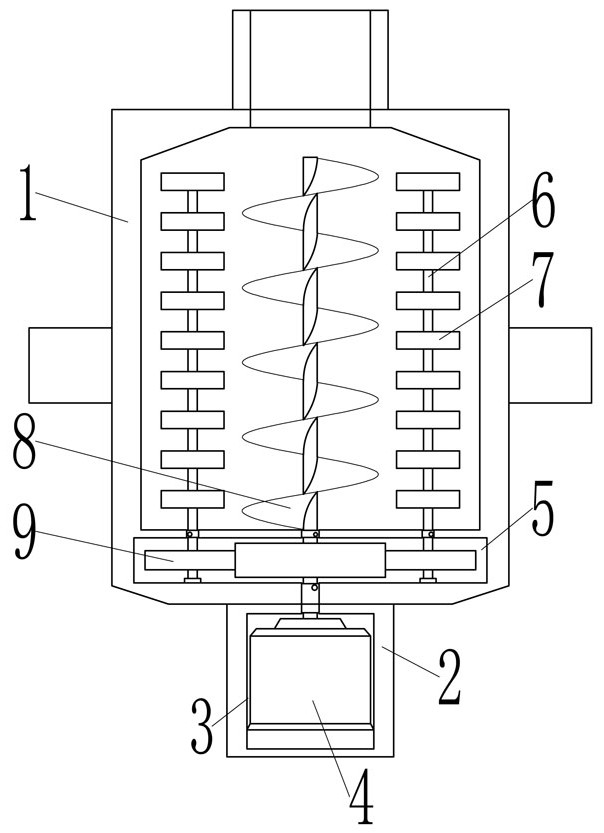 一种建筑施工用混凝土搅拌装置的制作方法