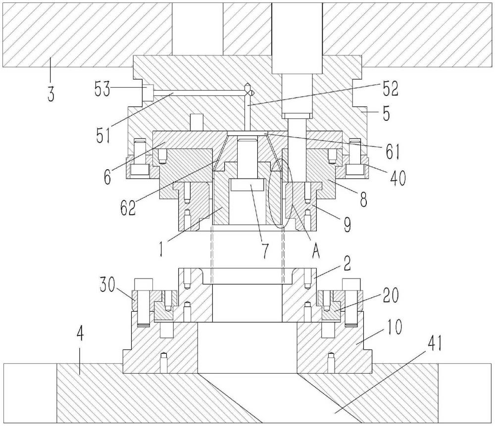 一种自上而下的模具冷却结构的制作方法