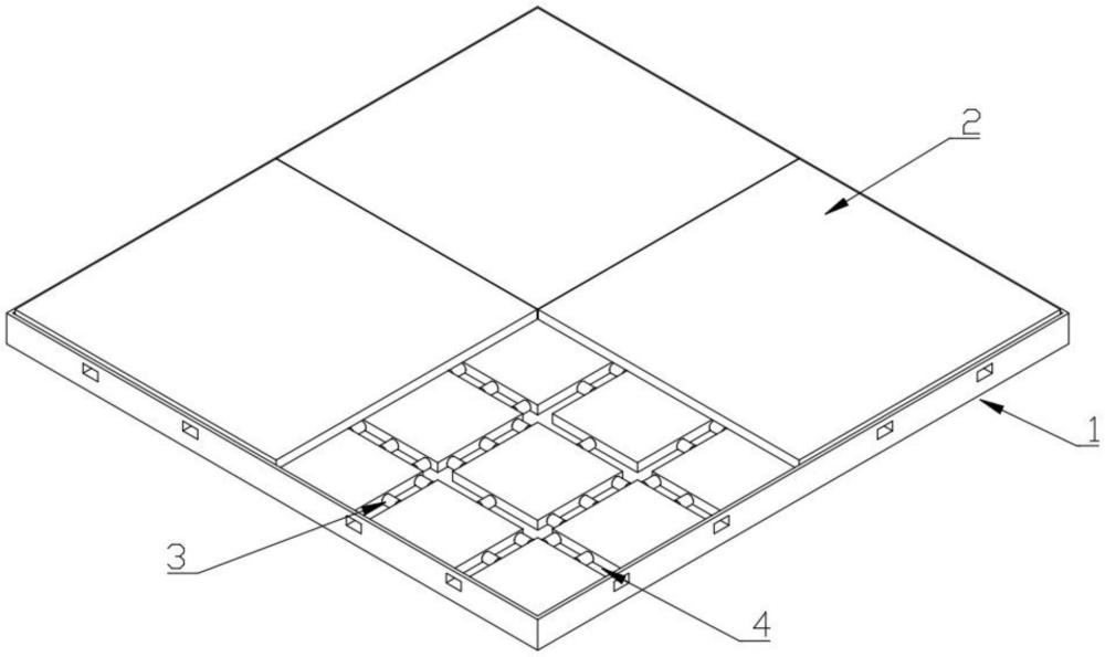 一种3D打印组合底板