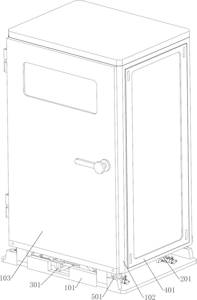 一种具有防震功能的工控机柜的制作方法