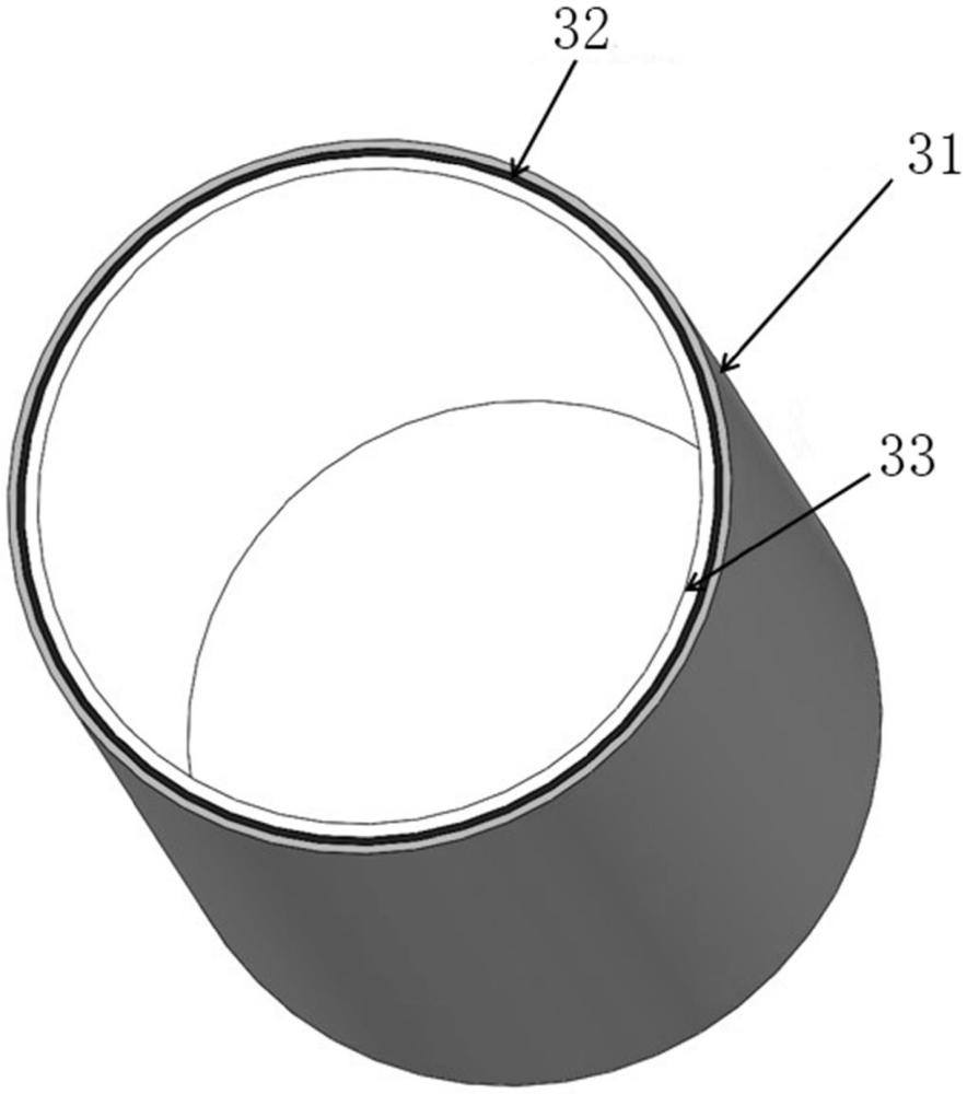 一种微孔透气耐磨软连接件及垃圾焚烧下料系统的制作方法