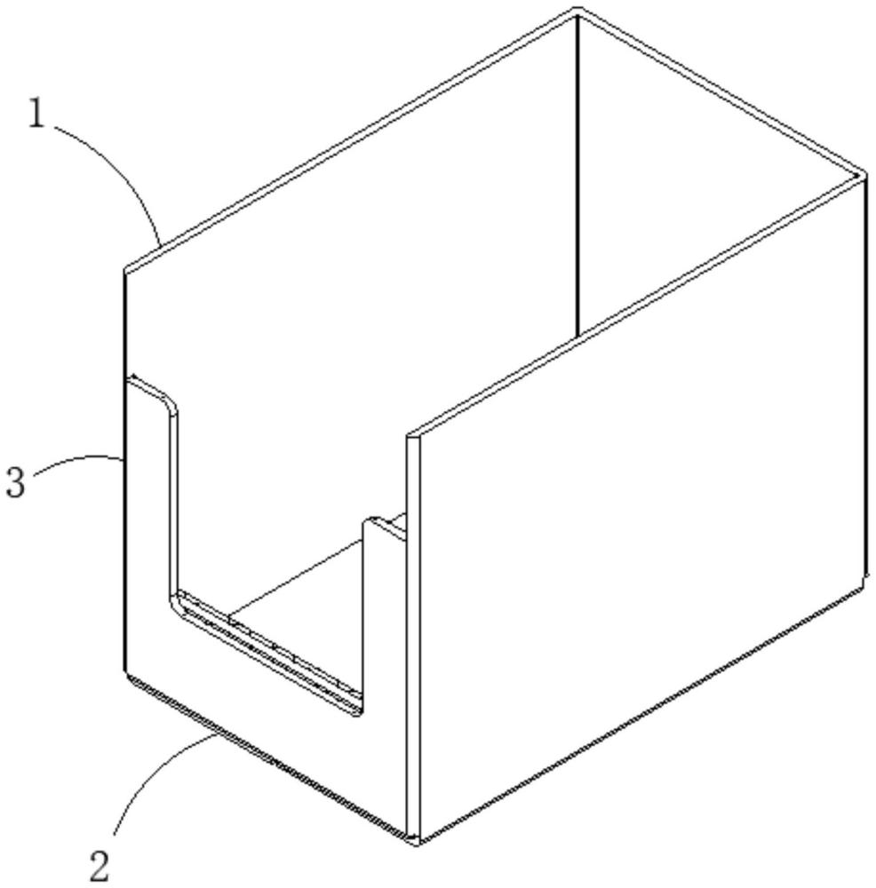 一种货架分类理货纸箱的制作方法