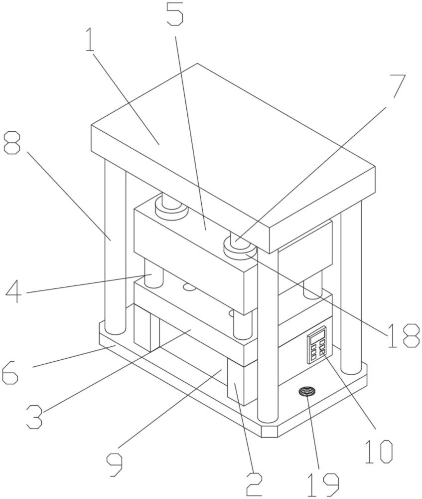 一种金属制品制造用冲床模具的制作方法