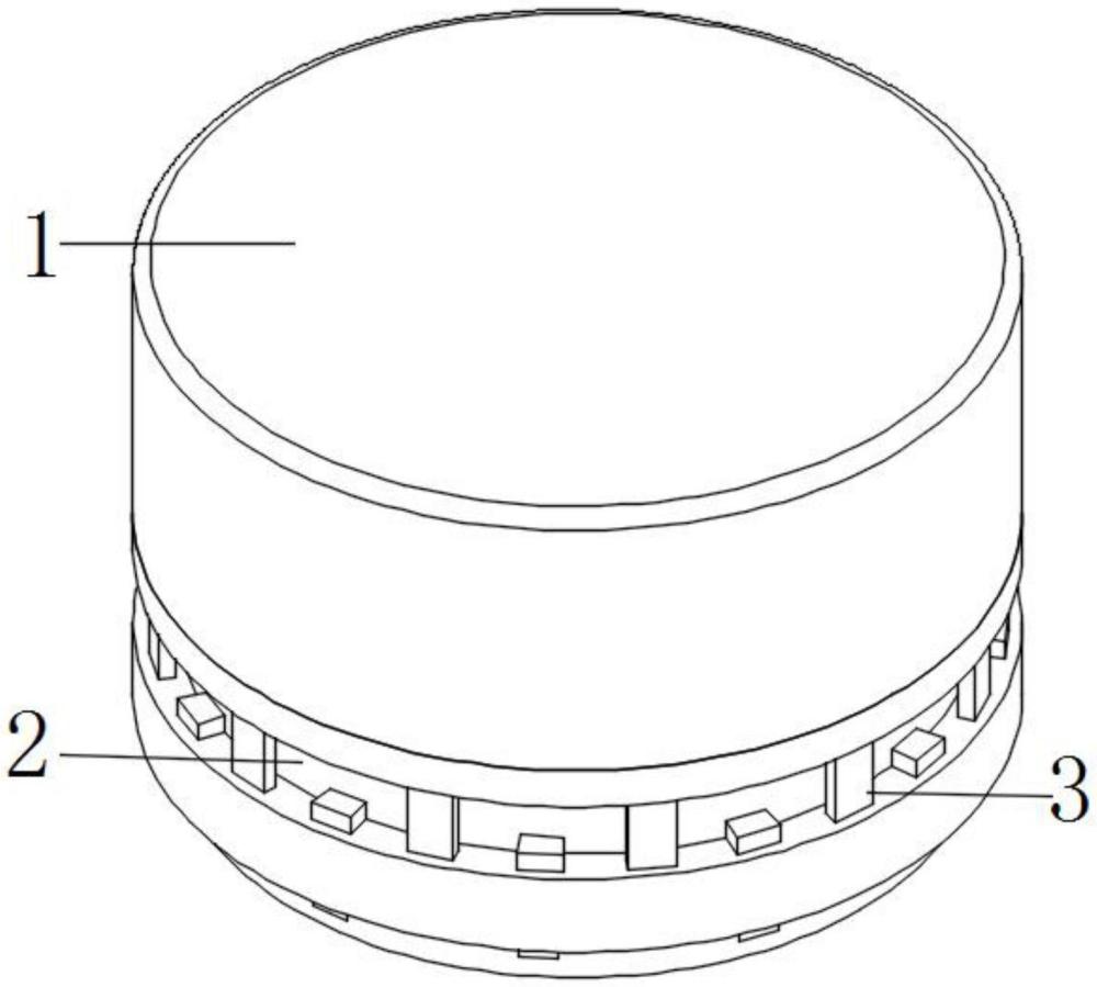 一种便于消毒的输液容器用组合盖的制作方法