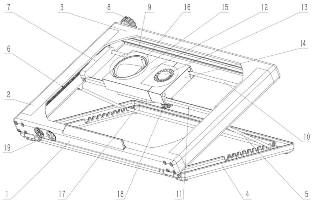 笔记本制冷散热器的制作方法