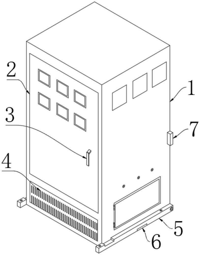 一种具有固定机构的通信控制柜的制作方法