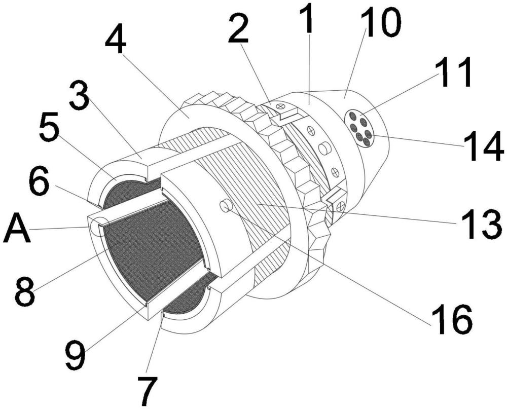 一种适用于鼻尖成型伞状稳固搭建器的制作方法