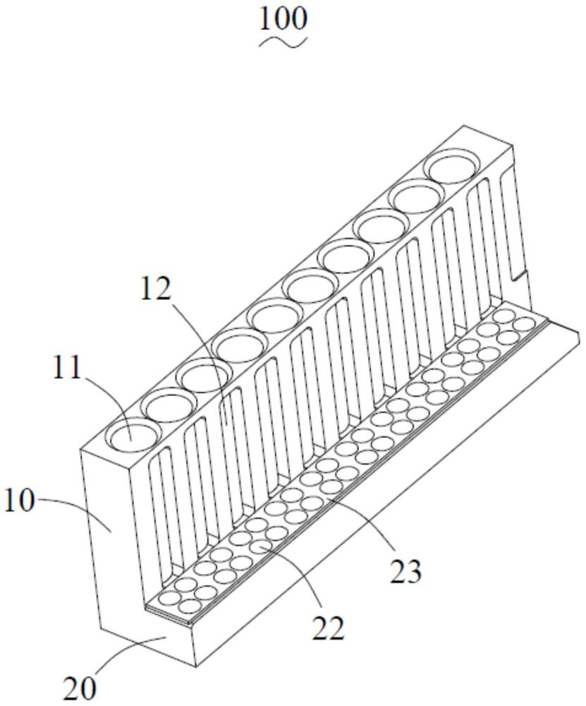 用于荧光免疫分析仪器的试管架及荧光免疫分析仪器的制作方法