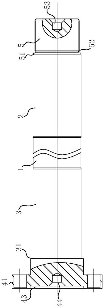 光伏法兰转轴的制作方法