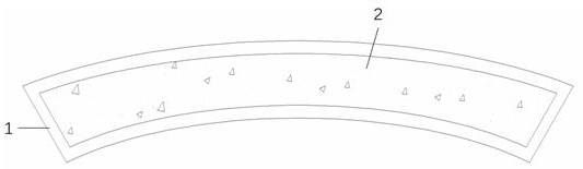 一种基于3D打印混凝土U型模壳的弧形钢筋混凝土梁的制作方法