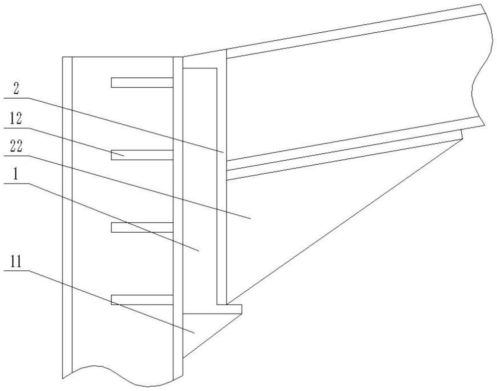 一种建筑钢结构龙骨连接装置的制作方法