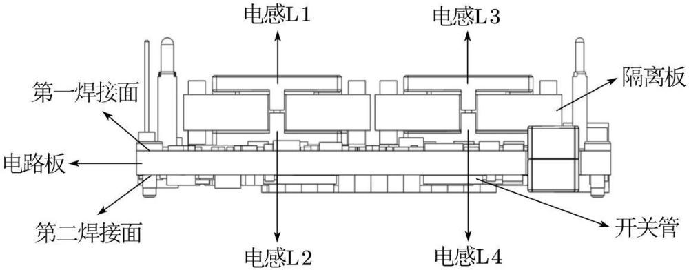 一种隔离型降压转换器的电路布局结构的制作方法