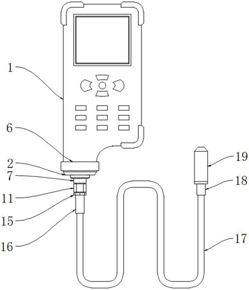 一种管道涂层厚度检测的超声波测厚仪的制作方法