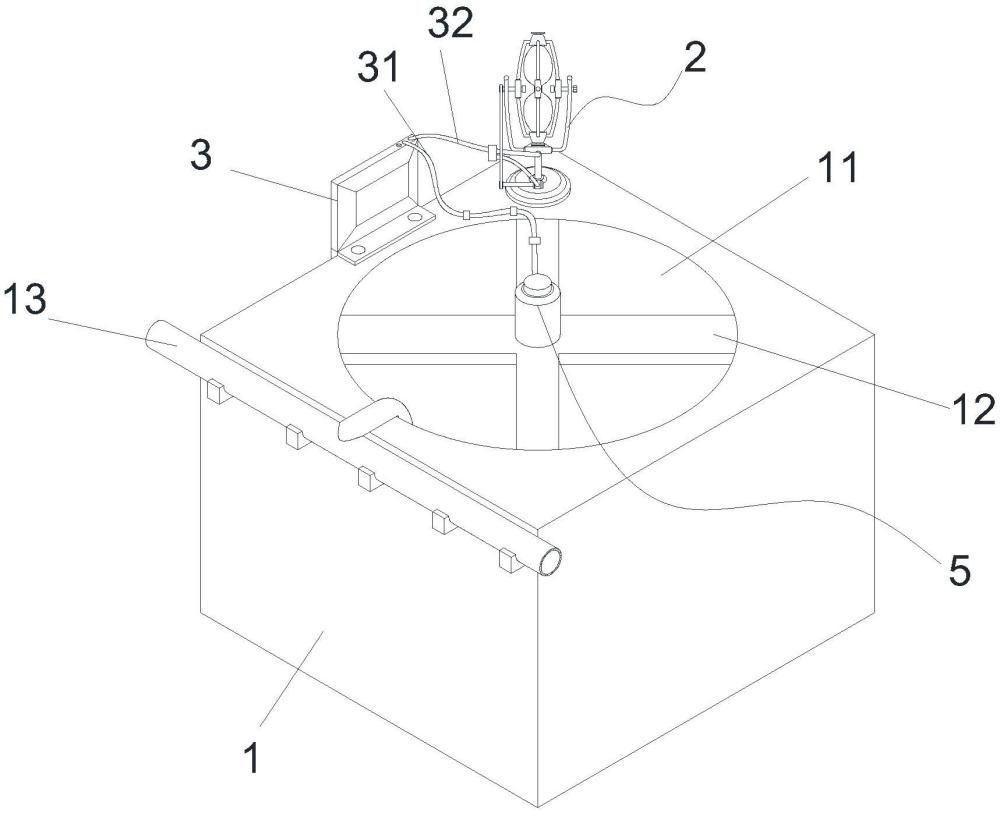 一种具有防结块装置的污水均化池的制作方法