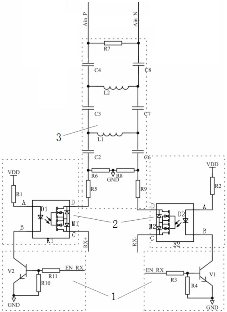 濾波電路與芯片的制作方法