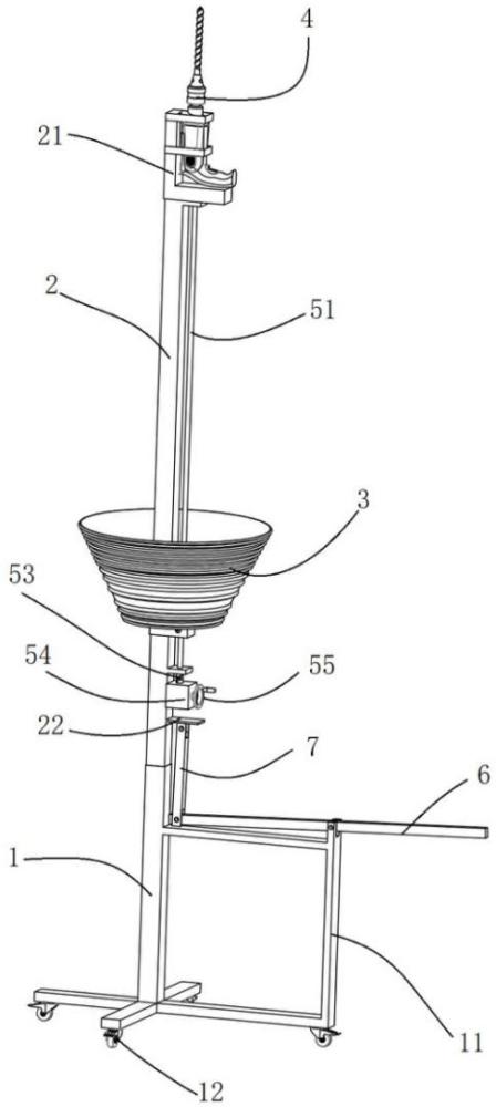 一种建筑顶面钻孔装置的制作方法