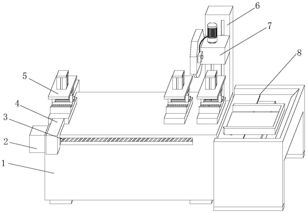 一种多型号建筑管材加工装置的制作方法