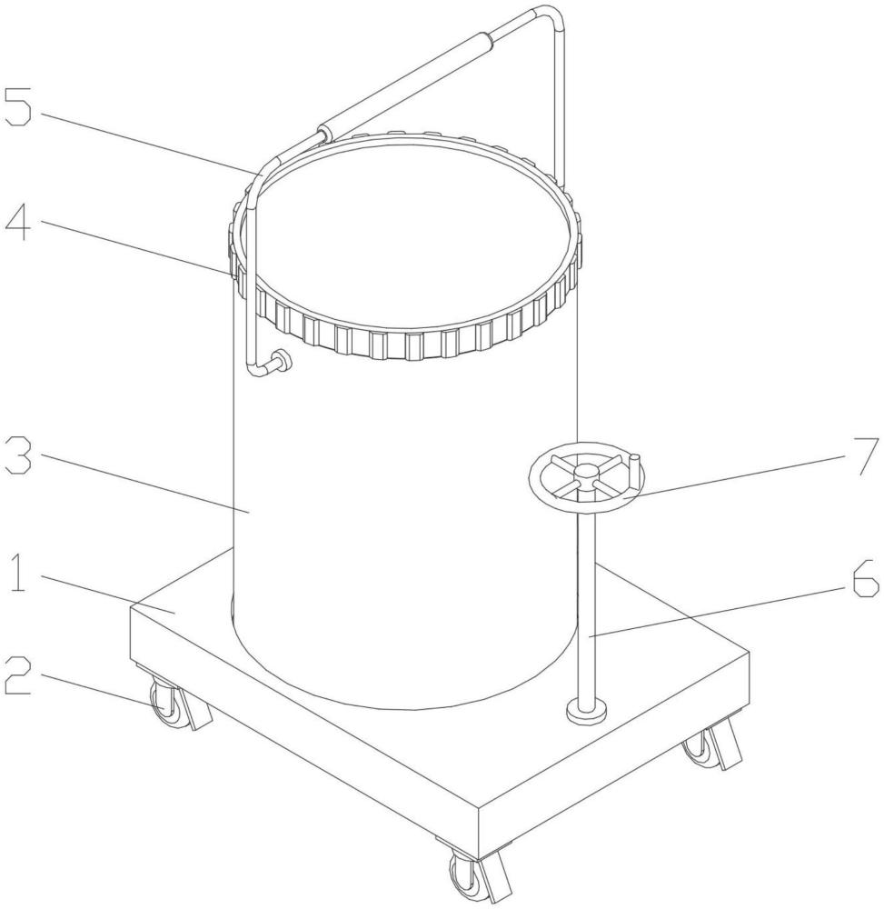 一种建筑装修用涂料桶的制作方法