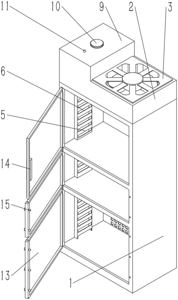 一种快速散热的高压开关柜的制作方法