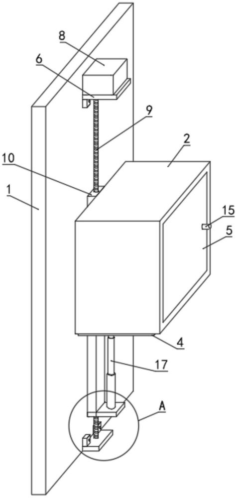 一种空间占用率小的墙面浴室柜的制作方法