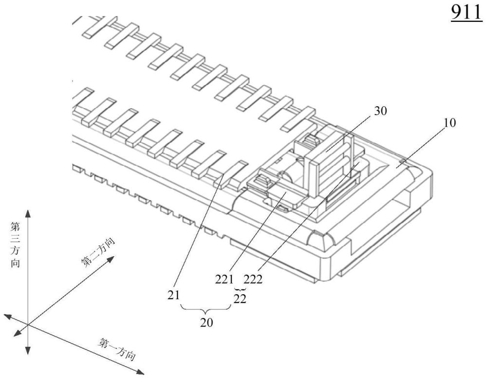 一種驅(qū)動(dòng)板連接器、電路板模組以及顯示裝置的制作方法