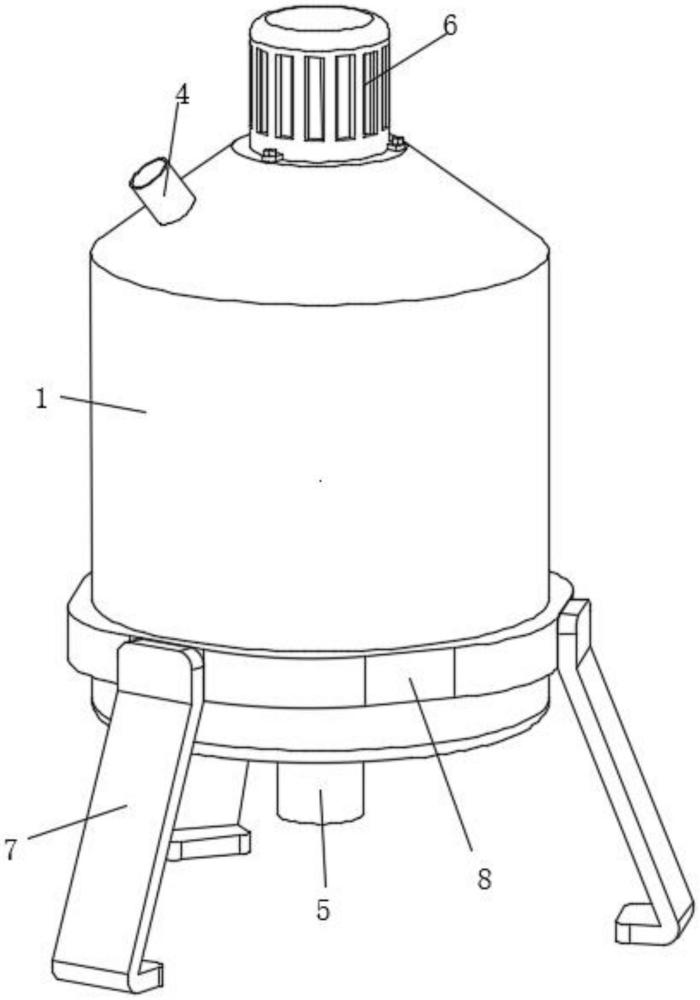 一種生物基聚氨酯材料加工混合攪拌機(jī)及使用方法與流程