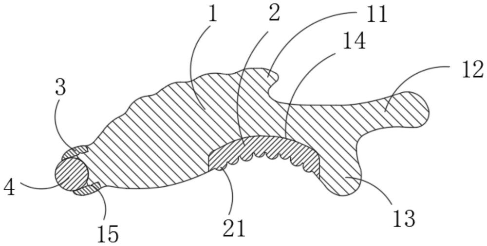 按摩梳的制作方法