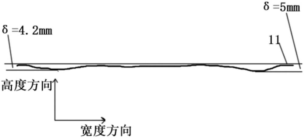 一種鑄坯表面凹陷的檢測和跟蹤方法與流程